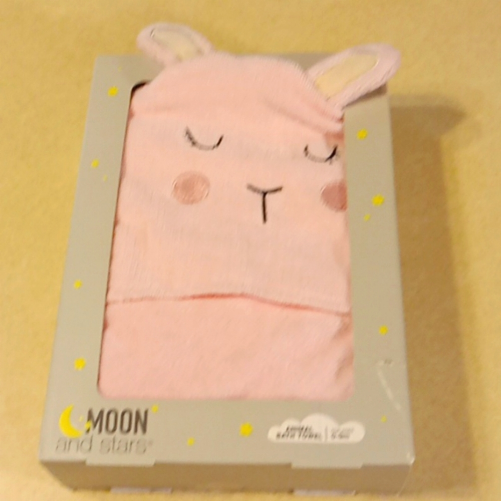 Moon and stars bath towel